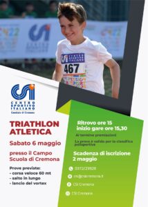 Triathlon di Atletica - per Bambini&Ragazzi @ Campo Scuola di Cremona